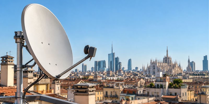 Immagine segnaposto: Antenna per ricezione televisiva