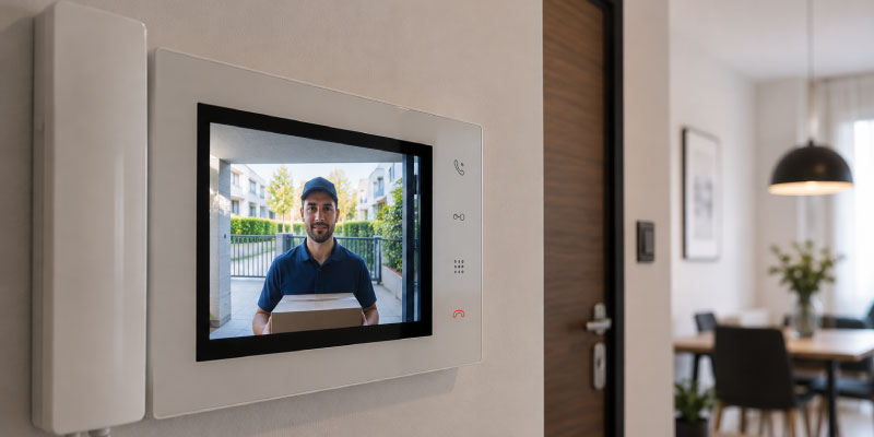 Immagine segnaposto: Videocitofono per controllo degli accessi